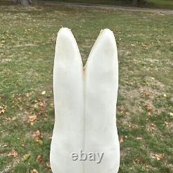 Vintage Easter Bunny blow mold by Union Products Inc Don Featherstone Lot Of 2