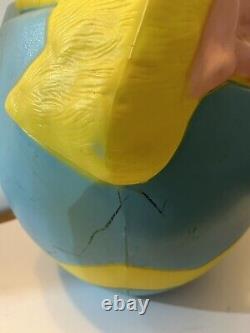 Vintage Easter Egg Springtime Chick Hatchling Blow Mold 24