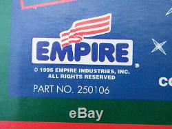 Vintage Empire 18 Blow Mold Illuminated Christmas Wreath 1692 in Box USA EUC