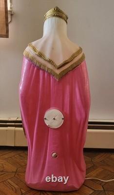 Vintage Empire 3 Wise Men Blow Mold Nativity Set 1980s Lights Work with Box USA