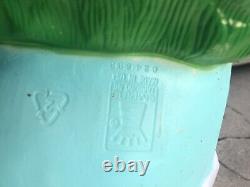 Vintage Empire Blow Mold Mr And Mrs Easter Bunny And General Foam Boy Girl