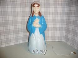 Vintage Empire Blow Mold Nativity Set 10pc Tallest is 23 Jesus Mary Joseph Wise Vintage Empire Blow Mold Nativity Set 10pc Tallest is 23 Jesus Mary Joseph Wise