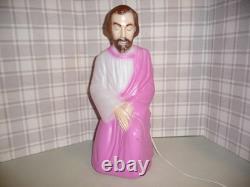 Vintage Empire Blow Mold Nativity Set 10pc Tallest is 23 Jesus Mary Joseph Wise Vintage Empire Blow Mold Nativity Set 10pc Tallest is 23 Jesus Mary Joseph Wise