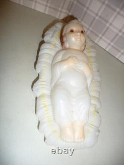 Vintage Empire Blow Mold Nativity Set 10pc Tallest is 23 Jesus Mary Joseph Wise Vintage Empire Blow Mold Nativity Set 10pc Tallest is 23 Jesus Mary Joseph Wise