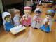 Vintage Empire Blow Mold Set Childs Nativity Joseph Mary 3 Wisemen & Baby Jesus