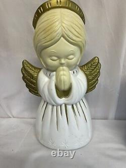 Vintage Empire Blow Molds Nativity Set Jesus Mary Joseph Angel 15 Christmas