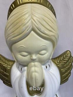 Vintage Empire Blow Molds Nativity Set Jesus Mary Joseph Angel 15 Christmas