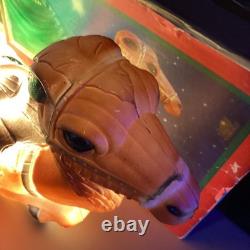 Vintage Empire Camel Blow Mold Lighted Nativity With Box Great Condition USA Vintage Empire Camel Blow Mold Lighted Nativity With Box Great Condition USA