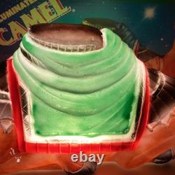Vintage Empire Camel Blow Mold Lighted Nativity With Box Great Condition USA Vintage Empire Camel Blow Mold Lighted Nativity With Box Great Condition USA
