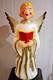 Vintage Empire Choir Girl Angel Blow Mold Christmas Caroler 30 Lighted Cib Box