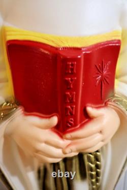 Vintage Empire Choir Girl Angel Blow Mold Christmas Caroler 30 Lighted CIB Box Vintage Empire Choir Girl Angel Blow Mold Christmas Caroler 30 Lighted CIB Box