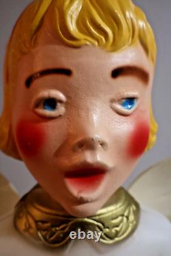 Vintage Empire Choir Girl Angel Blow Mold Christmas Caroler 30 Lighted CIB Box Vintage Empire Choir Girl Angel Blow Mold Christmas Caroler 30 Lighted CIB Box