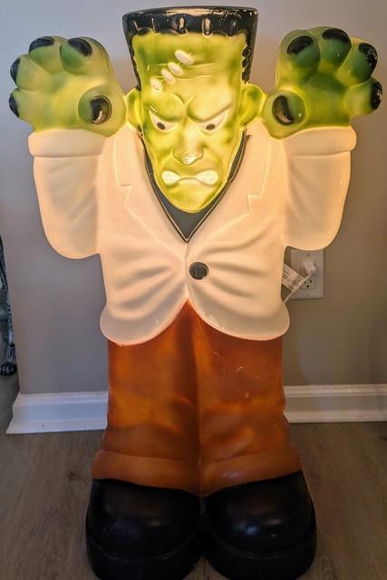 Vintage Empire Frankenstein 36 Halloween Blow Mold Outdoor Monster Display