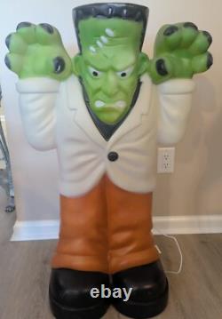 Vintage Empire Frankenstein 36 Halloween Blow Mold Outdoor Monster Display Vintage Empire Frankenstein 36 Halloween Blow Mold Outdoor Monster Display