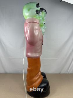 Vintage Empire Frankenstein Blow Mold 36 Plastic Halloween Yard Ornament