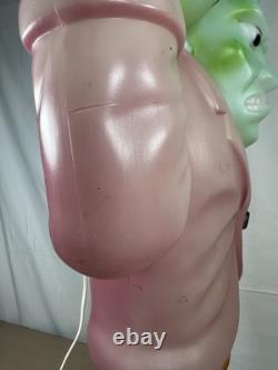 Vintage Empire Frankenstein Blow Mold 36 Plastic Halloween Yard Ornament