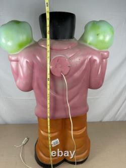 Vintage Empire Frankenstein Blow Mold 36 Plastic Halloween Yard Ornament