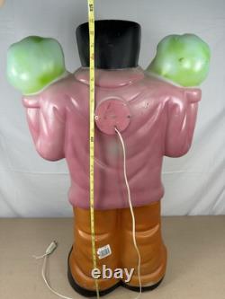 Vintage Empire Frankenstein Blow Mold 36 Plastic Halloween Yard Ornament