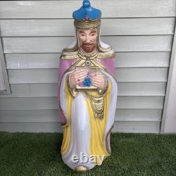 Vintage Empire/General Foams Three Wise Men Blow Molds Nativity TESTED Vintage Empire/General Foams Three Wise Men Blow Molds Nativity TESTED