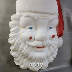 Vintage Empire Giant Santa Face Blow Mold 36 Hanging Lighted Christmas Outside