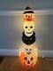 Vintage Empire Halloween Totem Pumpkins Ghost Cat Skull 32 Lighted Blow Mold