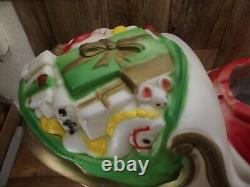 Vintage Empire Noel Replacement Sleigh Christmas Blow Mold No Santa 36 INCH