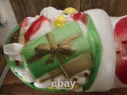 Vintage Empire Noel Replacement Sleigh Christmas Blow Mold No Santa 36 INCH