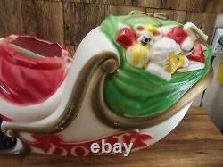 Vintage Empire Noel Replacement Sleigh Christmas Blow Mold No Santa 36 INCH