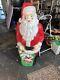 Vintage Empire Santa Claus Blow Mold 46 W Toy Sack Bag Christmas Light