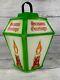 Vintage Empire Seasons Greetings Coach Lantern Lamp Blow-mold 1973