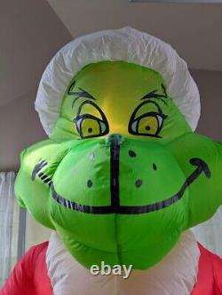 Vintage GIANT 8ft Inflatable GRINCH Christmas Light Up Indoor/Outdoor GEMMY 2004