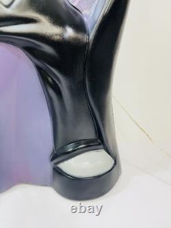 Vintage General Foam DRACULA Halloween Lighted 36 Blow Mold Purple Black Vintage General Foam DRACULA Halloween Lighted 36 Blow Mold Purple Black