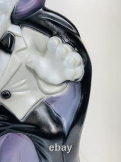 Vintage General Foam DRACULA Halloween Lighted 36 Blow Mold Purple Black Vintage General Foam DRACULA Halloween Lighted 36 Blow Mold Purple Black