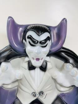 Vintage General Foam DRACULA Halloween Lighted 36 Blow Mold Purple Black Vintage General Foam DRACULA Halloween Lighted 36 Blow Mold Purple Black