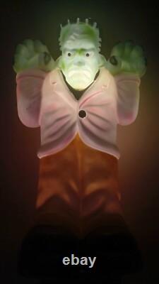 Vintage General Foam FRANKENSTEIN Monster Halloween 36 Blow Mold Decor