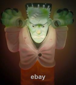 Vintage General Foam FRANKENSTEIN Monster Halloween 36 Blow Mold Decor