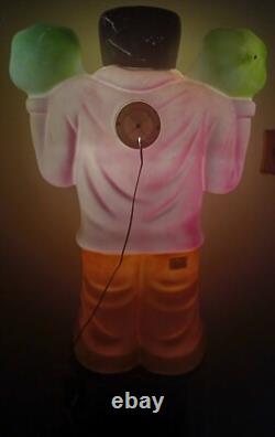 Vintage General Foam FRANKENSTEIN Monster Halloween 36 Blow Mold Decor