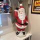 Vintage General Foam Plastics Santa Claus Waving Blow Mold Lighted 40