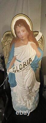 Vintage Gloria TPI Angel Blow Mold RARE GVC Hard To Find LOOK! Christmas