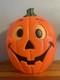 Vintage Grand Venture Plastics Jack O' Lantern Pumpkin Large Blow Mold 24 B