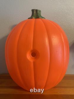 Vintage Grand Venture Plastics Jack O' Lantern Pumpkin Large Blow Mold 24 B