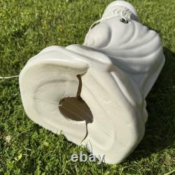 Vintage Grave Tombstone Skeleton Halloween Blow Mold 27