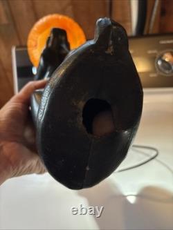 Vintage Halloween Black Witch/Green Face Pumpkin Tico Blow Mold 13 Tall Vintage Halloween Black Witch/Green Face Pumpkin Tico Blow Mold 13 Tall