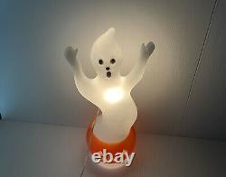 Vintage Halloween Blow Mold Don Featherstone Union Products Ghost Pumpkin 1992