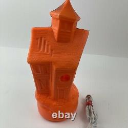 Vintage Halloween Empire Blow Mold Spooky Haunted House 13' 1969
