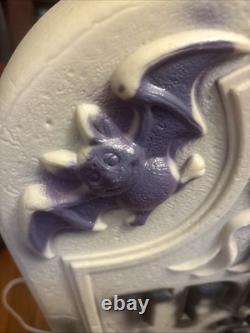 Vintage Halloween Headstone Blow Mold Trick Or Treat Haunted Tombstone 28