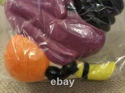 Vintage Halloween Plastic Blowmold Blow Mold Witch Union Featherstone WithLight