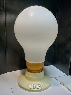 Vintage LeBulb 60 Watt Giant Lightbulb Blow Mold Lamp Light