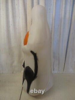 Vintage Lighted Blow Mold Empire Ghost Pumpkin Black Cat 34 Halloween