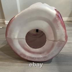 Vintage Lighted Christmas Nativity LARGE 39 Joseph Mary Jesus Blow Mold USA